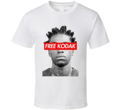 Free Kodak Black Worn Look T Shirt