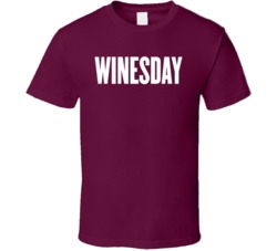 Winesday Funny Wednesday Wine Hump Day T Shirt