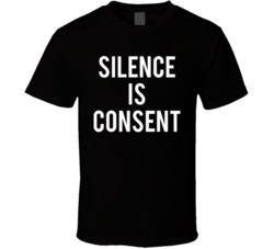 Silence Is Consent Human Rights BLM T Shirt