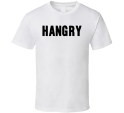 Hangry White T Shirt
