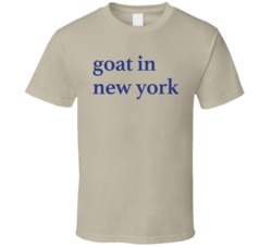 goat in new york t shirt