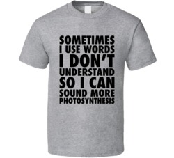Some Times I Use Words I Don't Understand T Shirt