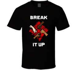 Break It Up Anti Facist Antifa No White Supremist T Shirt