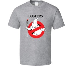 Busters Anti Facist Antifa No White Supremist T Shirt