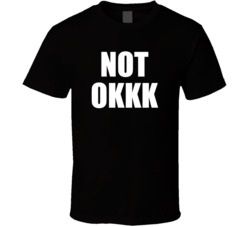 Not Okkk Anti Facist Antifa No White Supremist T Shirt