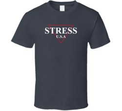 Stress Usa Guess Jeans Parody T Shirt