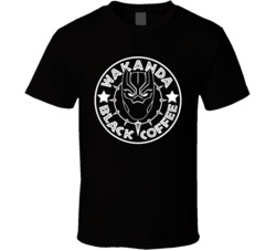 Wakanda Black Coffee Panther T Shirt