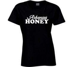 Arkansas Honey Ladies T Shirt