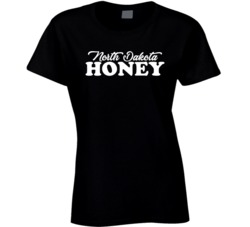 North Dakota Honey Ladies T Shirt