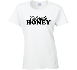Colorado State Honey Ladies T Shirt