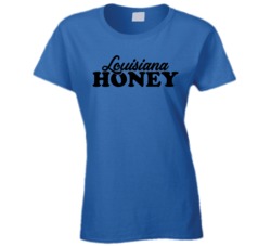 Louisiana State Honey Ladies T Shirt
