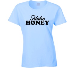 Idaho State Honey Ladies T Shirt