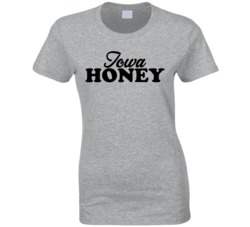 Iowa State Honey Ladies T Shirt