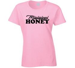 Mississippi State Honey Ladies T Shirt