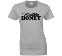 Montana State Honey Ladies T Shirt