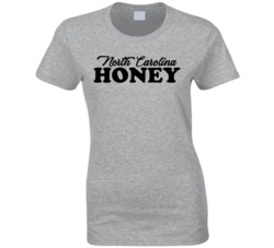 North Carolina State Honey Ladies T Shirt