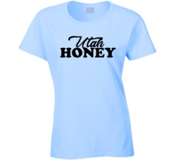 Utah State Honey Ladies T Shirt