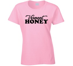 Vermont State Honey Ladies T Shirt