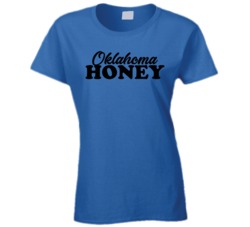 Oklahoma State Honey Ladies T Shirt