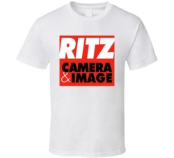 Ritz Camera And Image Store Logo Retro Worn Look T Shirt