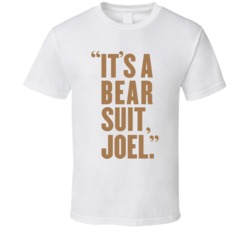 It's A Bear Suit Joel Kansas City Baseball Fan T Shirt