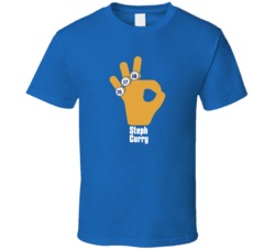 Stephy Curry Three Rings Golden State Basketball Fan T Shirt
