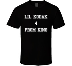 Lil Kodak For Prom King Music Video Rap Fan Hip Hop Black T Shirt