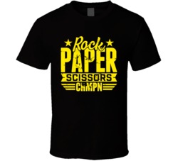 Rock Paper Scissors Silliest Funniest Sports Ever Worn Look T Shirt