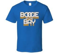 Boogie By The Bay Demarcus Cousins Golden State Basketball Worn Look T