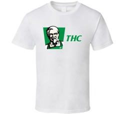 Thc Funny Kfc Parody Weed Marijuana 420 T Shirt