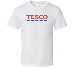 Tesco Worn Look T Shirt