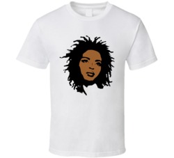 Lauryn Hill Miseducation Portrait Head Singer Songwriter T Shirt
