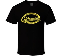 Oldsmobile Classic Car Automobile Old School Worn Look T Shirt