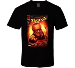 Stan Lee Memorial Comic Book Legend Poster T Shirt