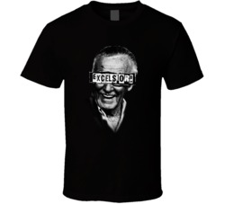 Stan Lee Memorial Comic Book Legend Excelsior Halftone T Shirt