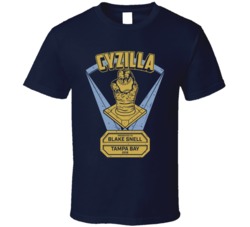 Cyzilla Blake Tampa Bay Baseball Pitcher T Shirt