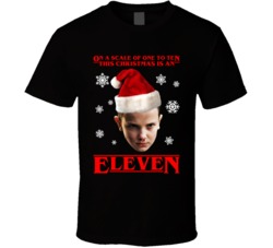 On A Scale Of One To Ten This Christmas Is An Eleven Stranger Things T