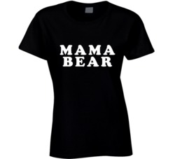 Mama Bear Parenting Good Mom Mommy Mother's Day Gift Ladies Black
