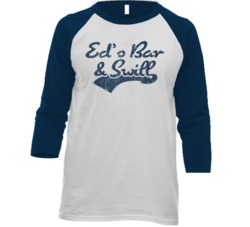 Artie Langes Beer League Ed's Bar And Swill Worn Look Ragla