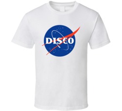 Disco Nasa Insignia Edm Clubbing Hipster T Shirt