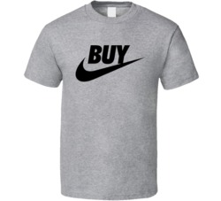 Buy Swoosh Parody Athlete Funny Sports Brand T Shirt