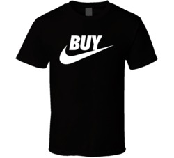 Buy Swoosh Parody Athlete Funny Sports Brand Black T Shirt
