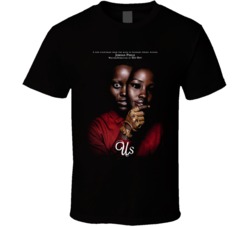 Us 2019 Black Horror Movie Fan T Shirt