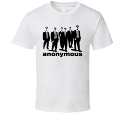 Anonymous Reservoir Dogs Parody T Shirt