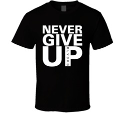 Mo Salah Never Give Up Soccer Football Fan T Shirt