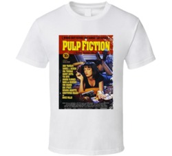Pulp Fiction 90s Crime Movie Fan T Shirt