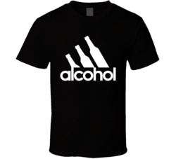 Alcohol Parody Drinking T Shirt