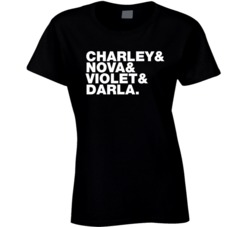 Charley Nova Violet Darla Women Of Queen Sugar Fan Ladies T Shirt