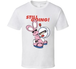Energizer Still Going Bunny Battery Fan Hipster Logo T Shirt