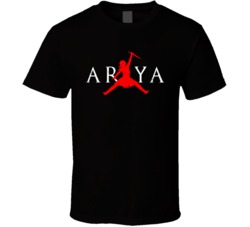 Air Arya Stark Funny Game Of Thrones Tv Show Finale Fan Worn Look T Sh